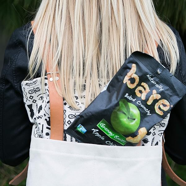 BARE SNACKS APPLE CHIPS, GRANNY SMITH, 3.2OZ BAG