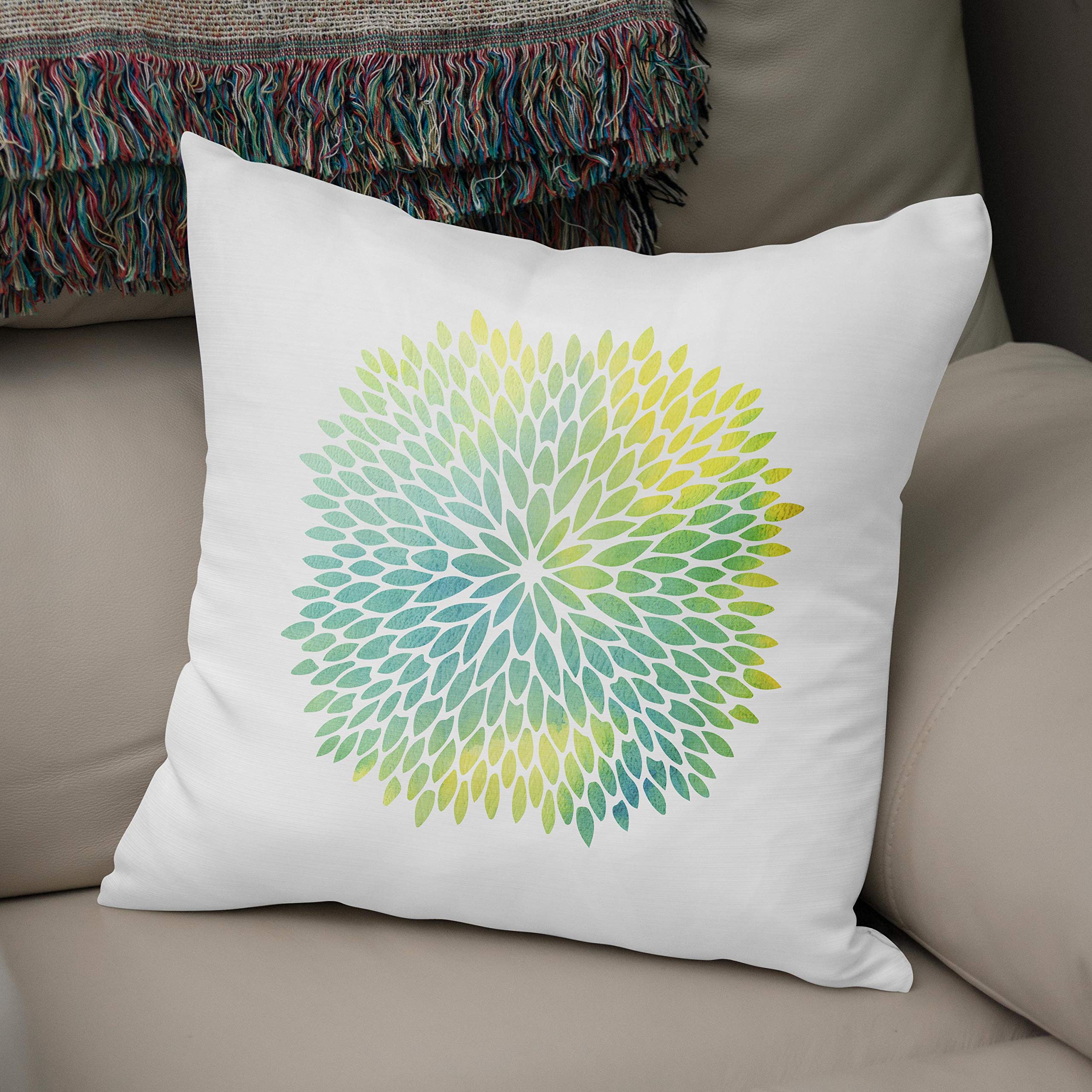 Bonamaison, Decorative Cushion Cover - 50% Cotton 50% Polyester - 43x43cm - Designed and Manufactured in Turkey