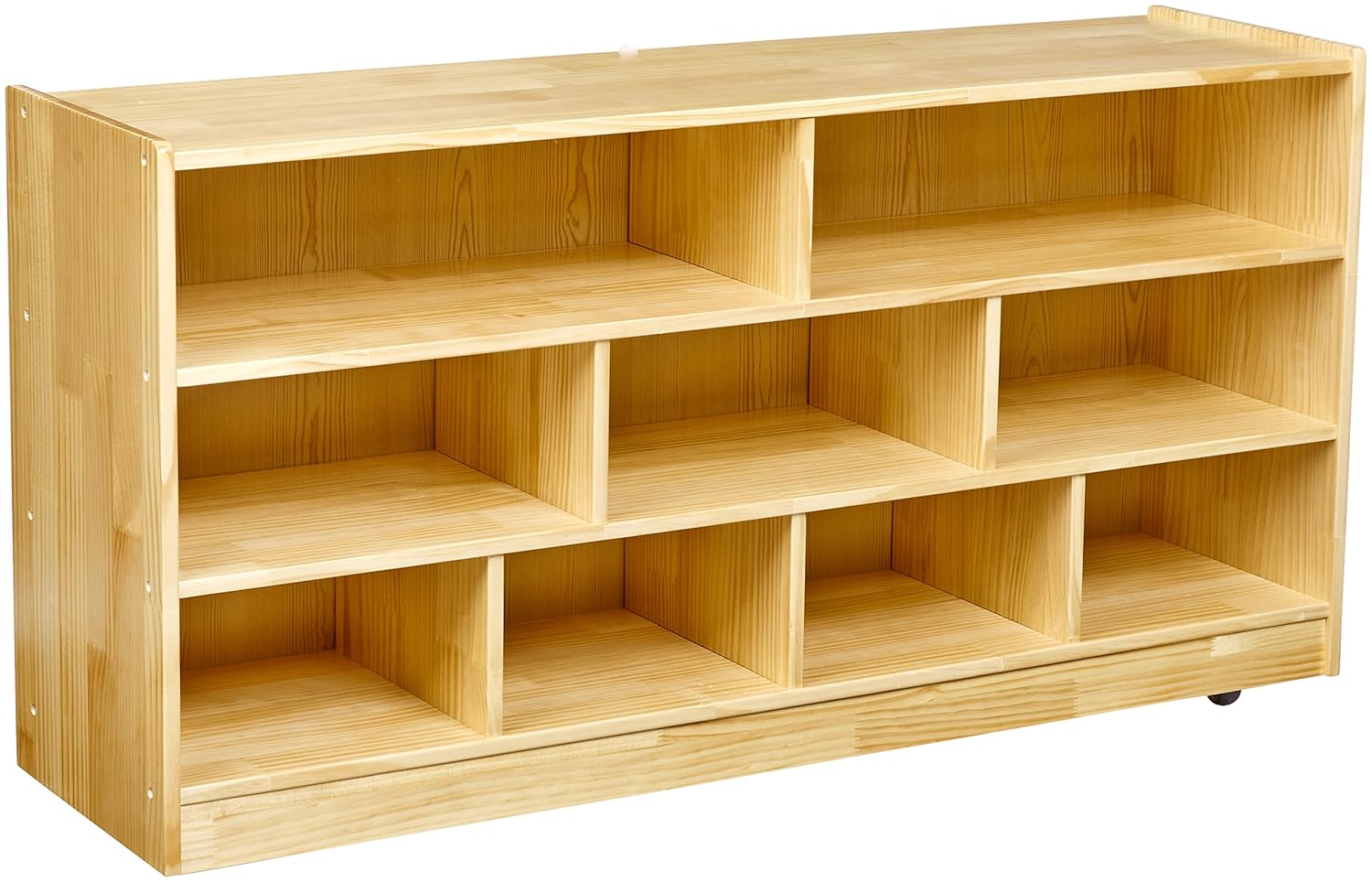 AmazonBasics Block Storage Cabinet with Casters, 9-Cubby