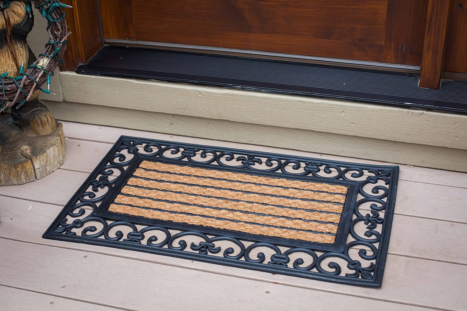 18x30'' Rubber Doormat Entrance Mat Non Slip Front Door Mat