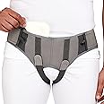 TYNOR Hernia Belt for Single/Double Inguinal or Sports, Hernia Truss Support Brace with Two Removable Compression Pads & Adjustable Groin Straps Surgery & Injury Recovery