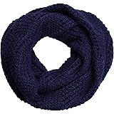NEOSAN Women's Men Thick Winter Knitted Infinity Circle Loop Scarf