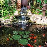 IRYNA 6Pcs Artificial Lily Pads Leaves Floating Foam Lotus Leaves 10cm 17cm view 4
