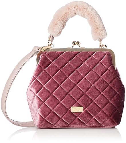 Amazon ハニーサロンバイフォピッシュ ハンドバッグ キルトベロア