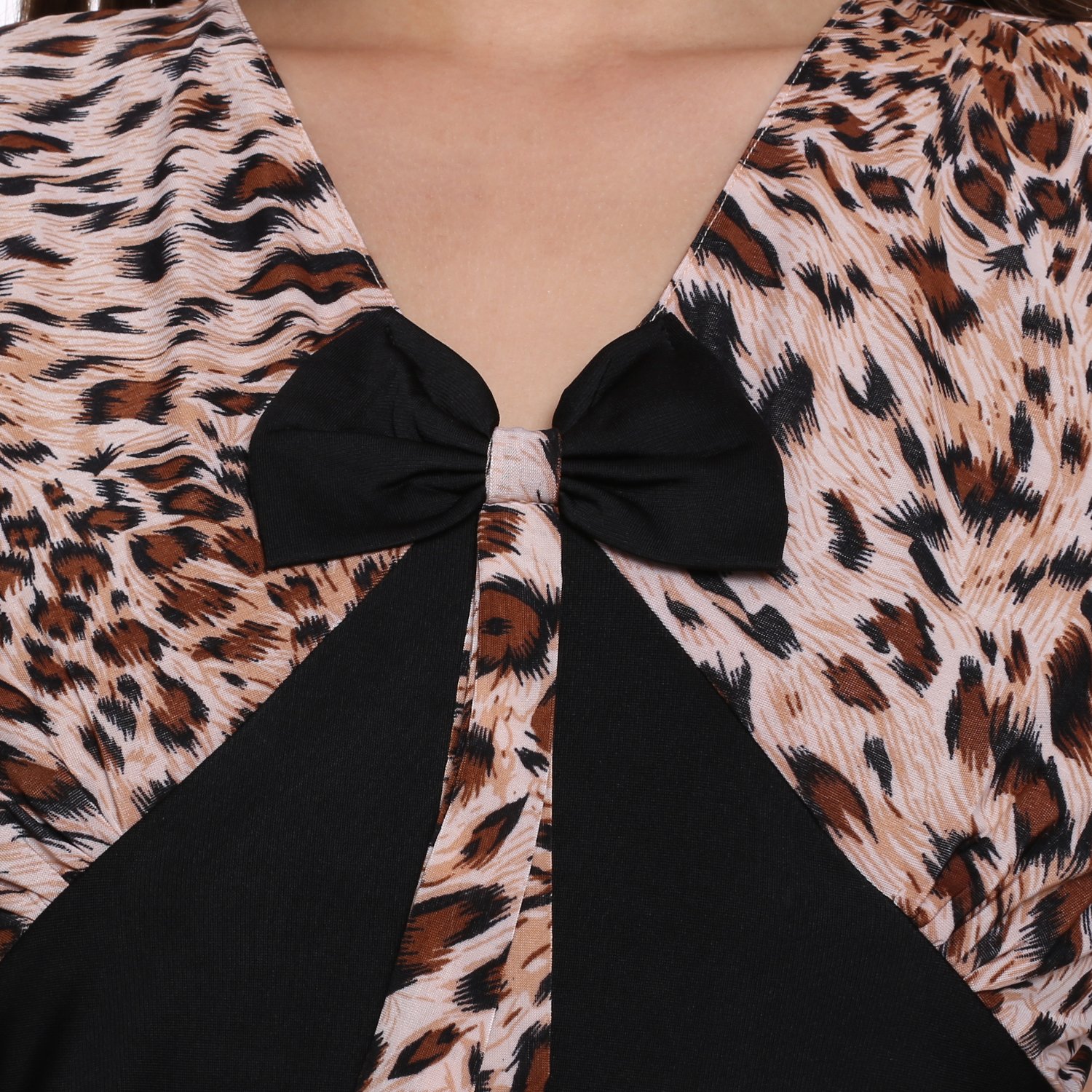 vixenwrap animal printed nighty