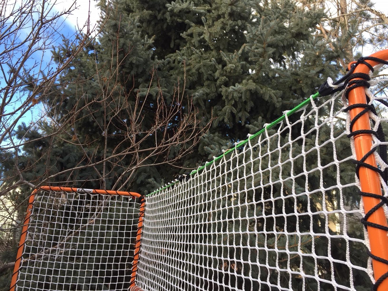 14/mo Finance EZGoal Monster Lacrosse Backstop Rebounder, 11' x 8