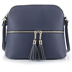 SG SUGU Lunar Lightweight Medium Dome Crossbody Bag