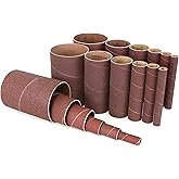 Wen 6510SPC Assorted Grits Spindle Sanding Sleeves (18 Pack)