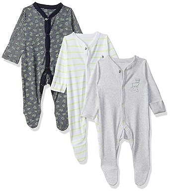 pack of baby boy sleepsuits