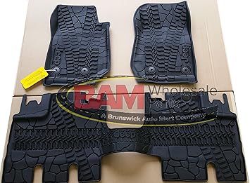 Automotive 2016 2017 Jeep Wrangler Cargo Mat 4 Door