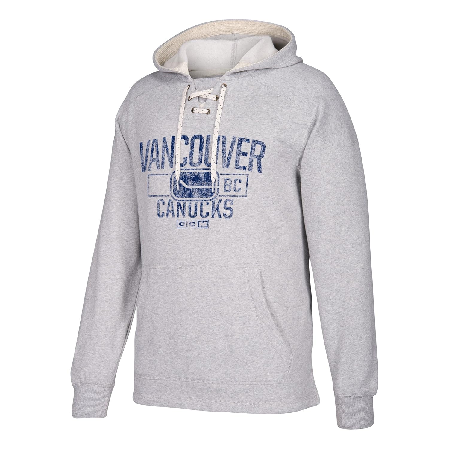 CCM NHL Men's Vancouver Canucks Hockey Hoodie, M/M, Sweatshirts