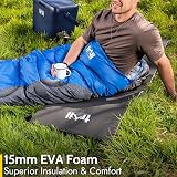 Trail Outdoor Leisure Trail Camping Mat 15mm Grey Foam Roll Pad view 3