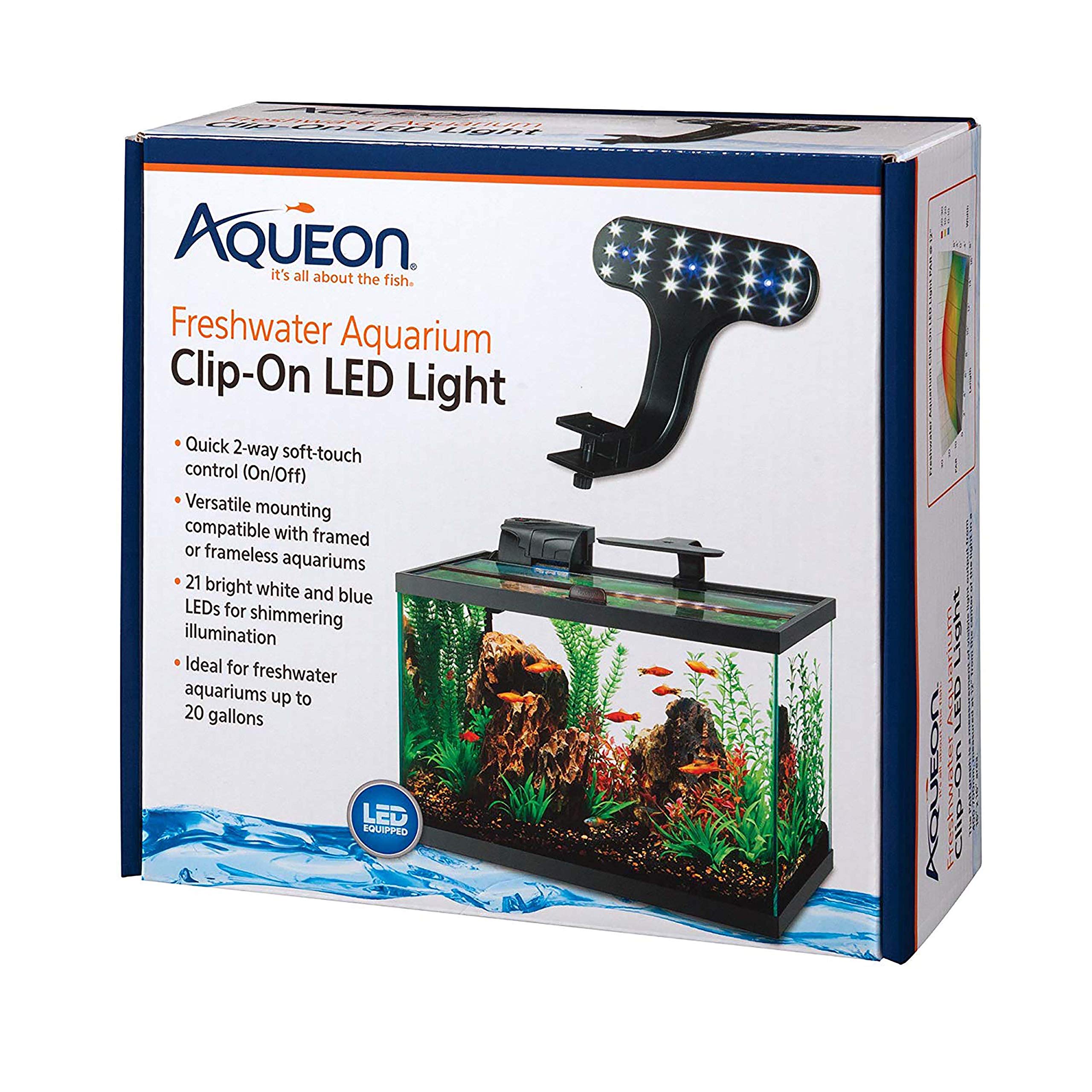 Photo 1 of Aqueon Freshwater Aquarium Clip-On LED Light One Size