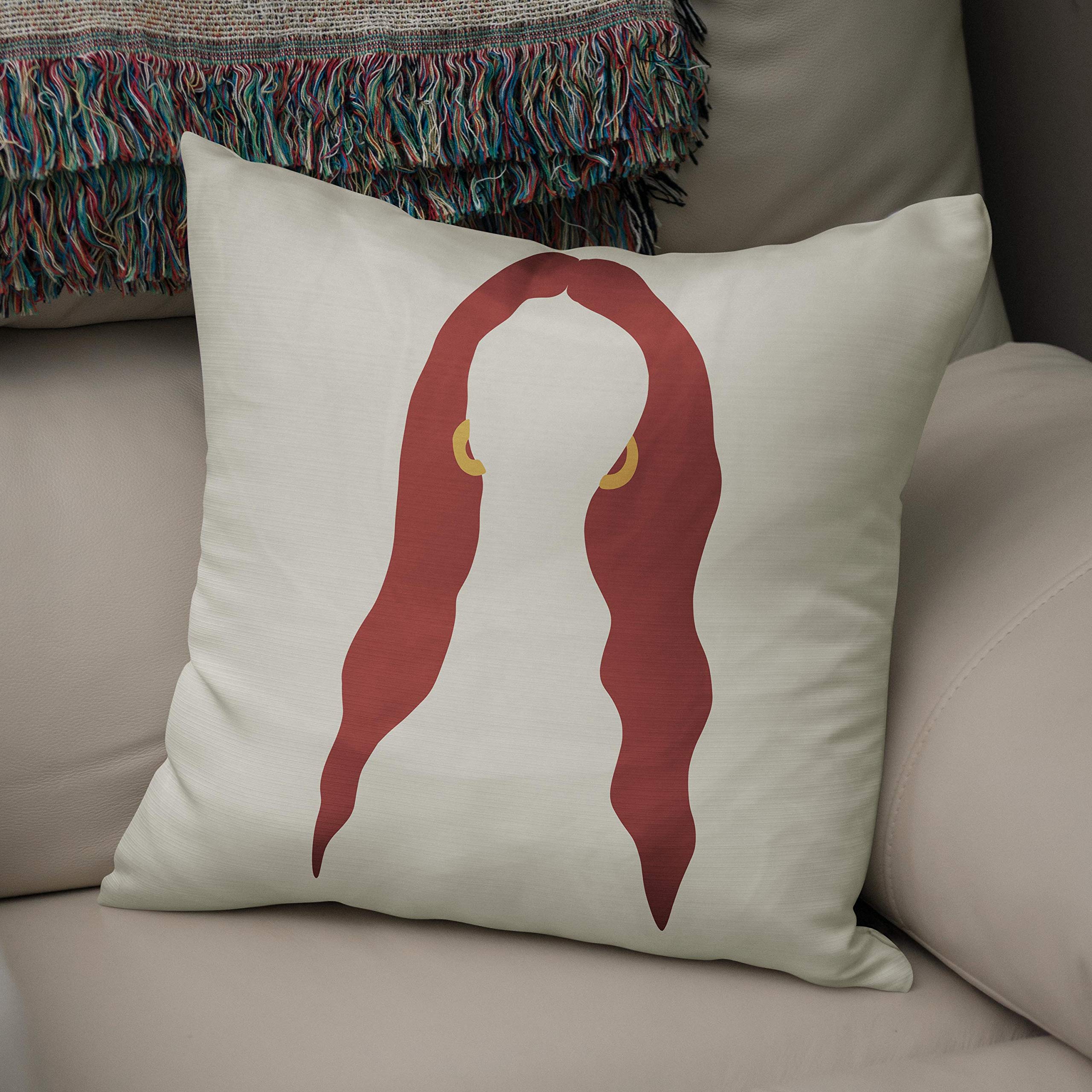 Bonamaison, Decorative Cushion Cover - 50% Cotton 50% Polyester - 43x43cm - Designed and Manufactured in Turkey