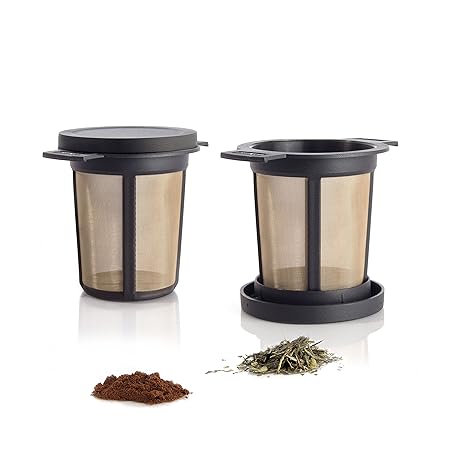 Finum Brewing Basket M, Dauerfilter, schwarz