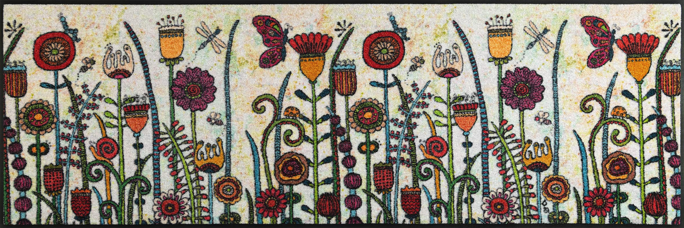 wash+dry doormat, Sonnentag 60x180cm, inside and outside, washable