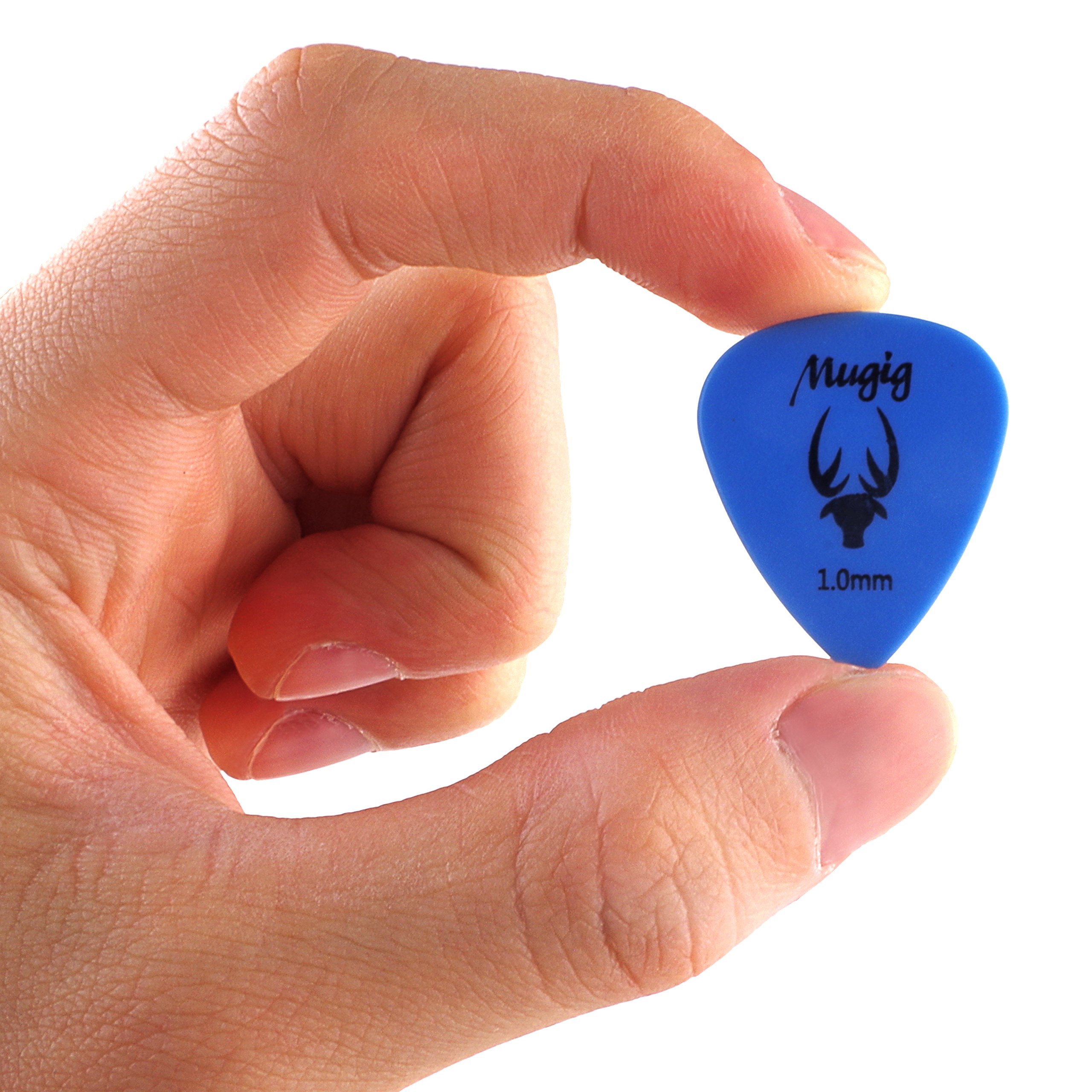 Mugig Guitar Picks Plectrums Delrin Acetal Resin (1.0mm)