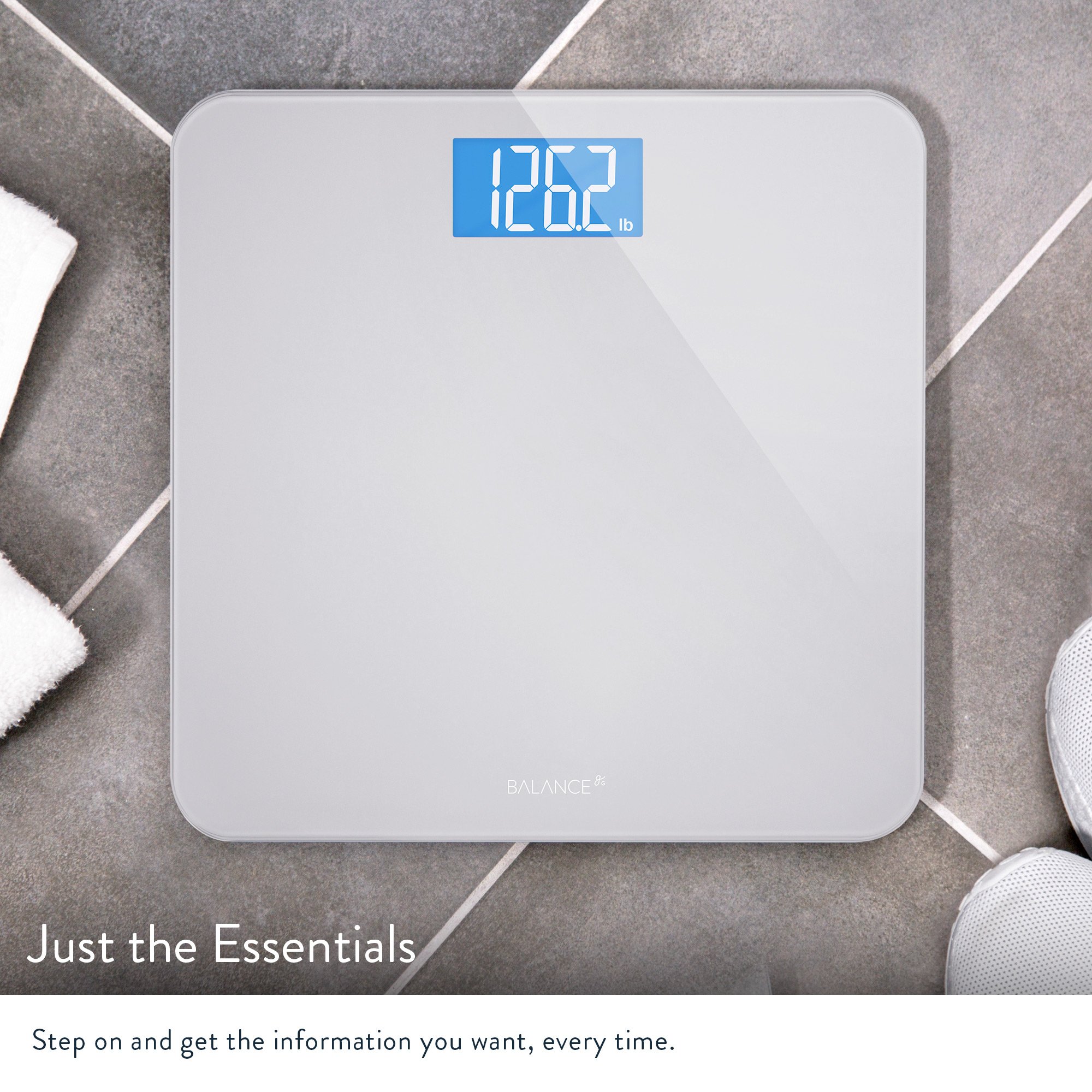 Digital Body Weight Bathroom Scale by GreaterGoods, Large Glass Top, Backlit Display, Precision Measurements (Digital Scale New) - Image 5