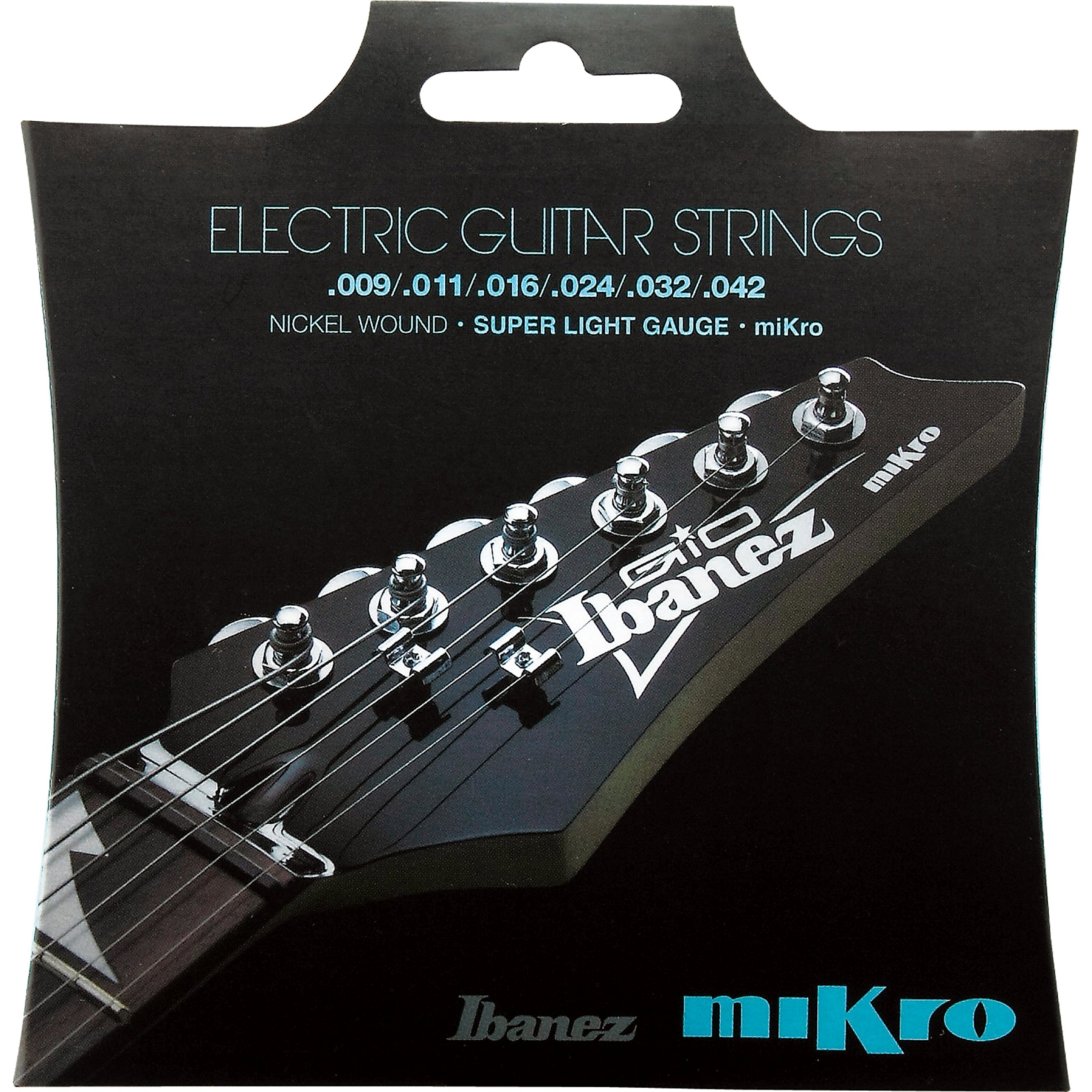 Ibanez IEGS61MK Super Light Electric Guitar Strings – Nickel Wound Strings 010-046)