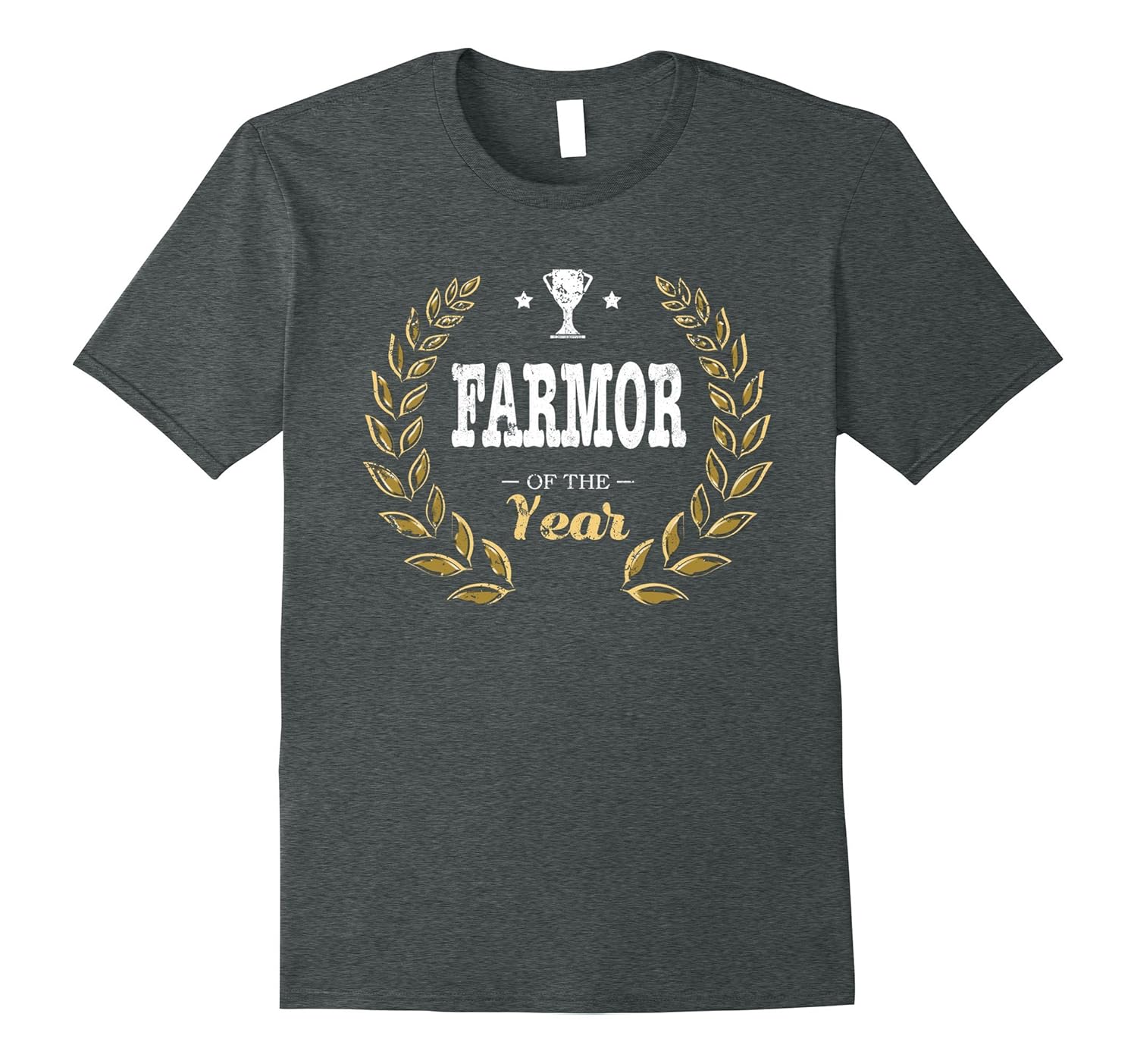 Farmor Of The Year Swedish Personalized Grandma T Shirt-anz