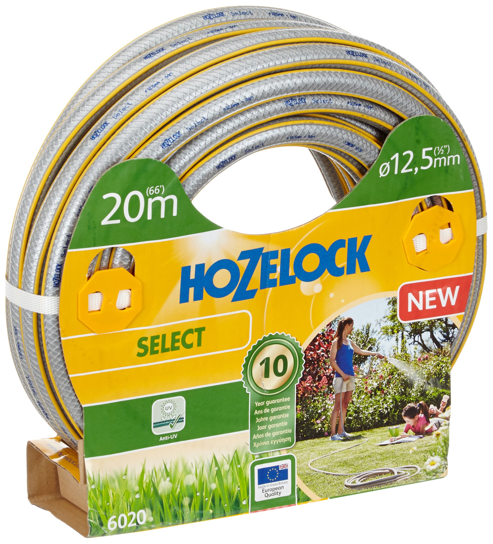 Hozelock Select, Garden Hose Diameter 12.5 mm 20 m Orange