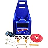 Uniweld KC100P Centurion Weld, Braze Outfit with 511 Plastic Carrying Stand brass, copper, blue