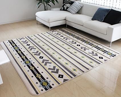 Amazon フリーリー ラグ カーペット 0 300cm 洗えるラグト ラグマット 滑り止め付 オールシーズン Xlサイズ ネイティブ ベージュ Freely ラグ カーペット 通販