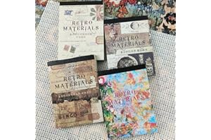 FMOACEN 400 PCS Scrapbooking Supplies Vintage Scrapbook Paper Decorative Paper Bullet Collage Basing Photo Junk Journaling Supplies Album Embellishment Art Craft Aesthetic Planners Scrapbook Gift