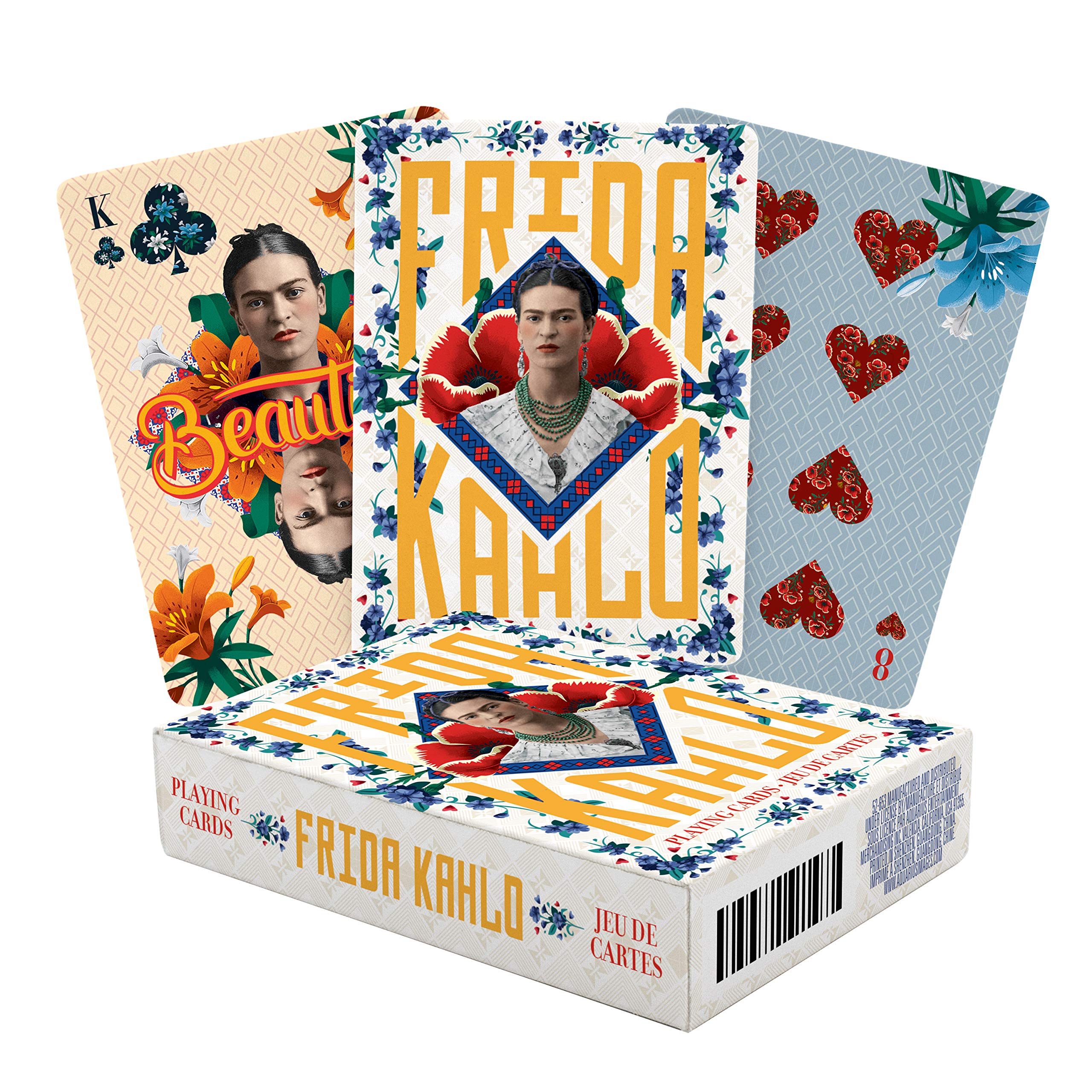 Aquarius Frida Kahlo Set of 52 Playing Cards + Jokers (nm)