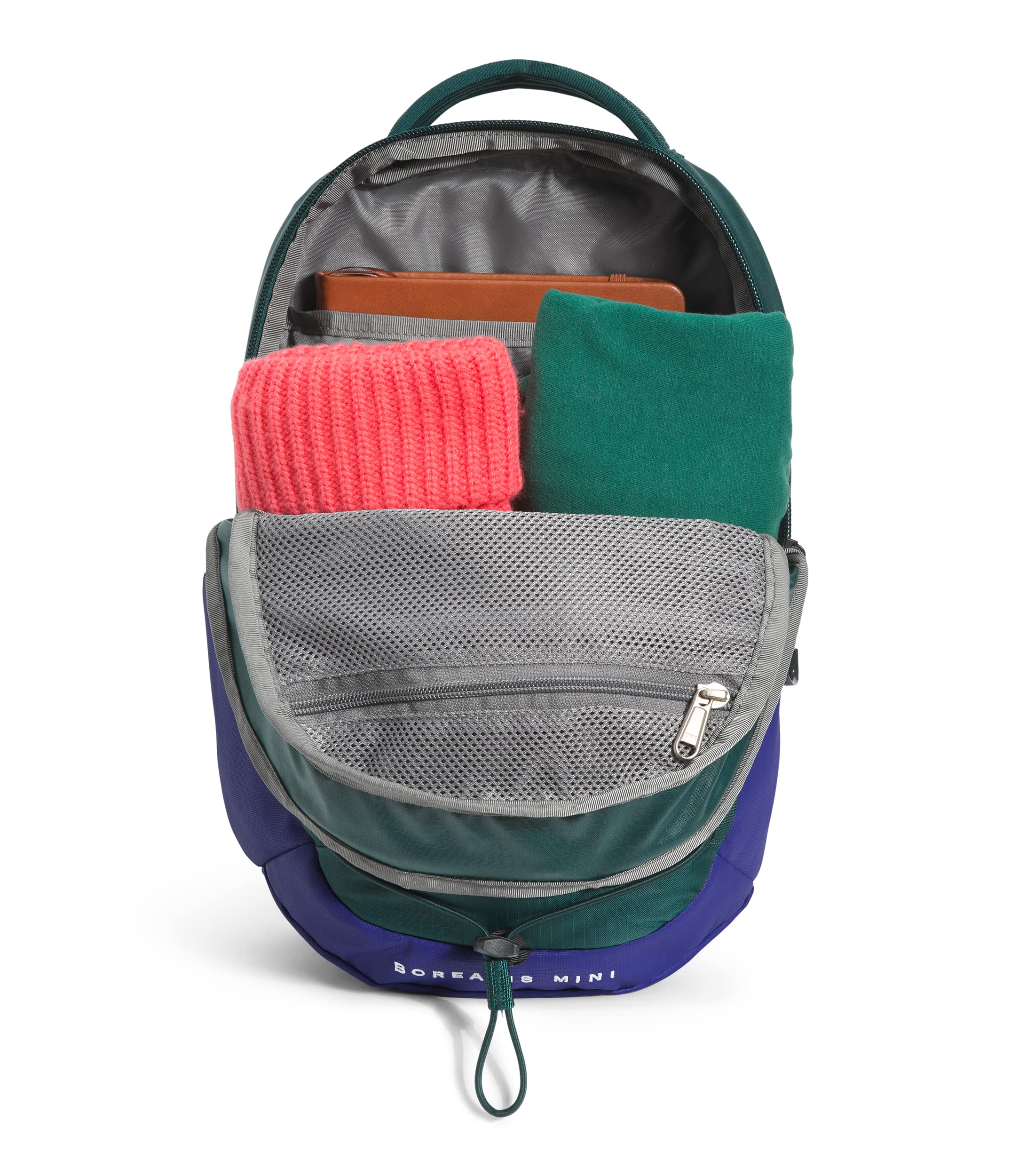 The North Face Borealis Ponderosa Green/Lapis Blue/Cameo Pink Backpack Mua The North Face Borealis Mini Mens Backpack Ponderosa  main image 3