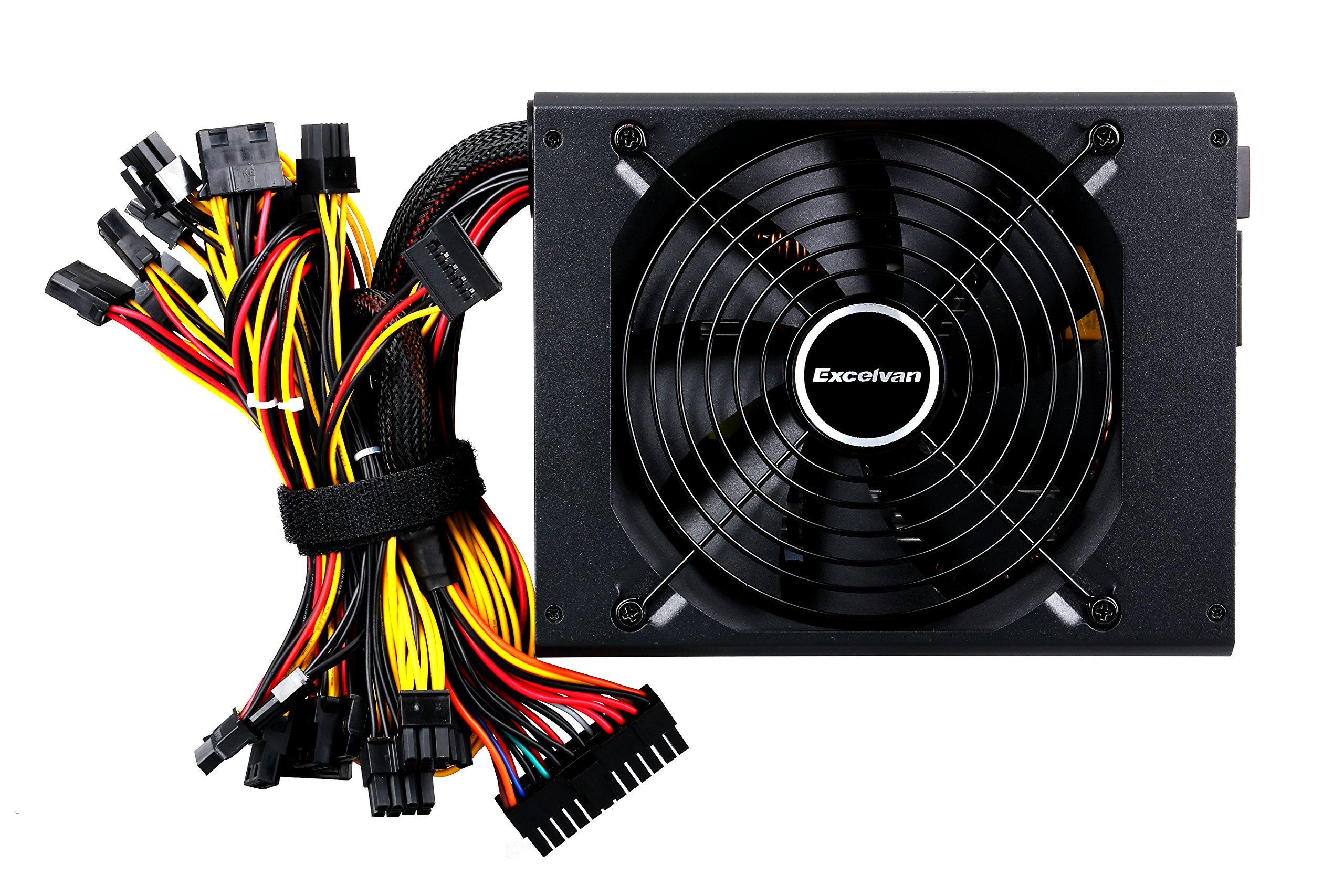 Excelvan ATX Computer Power Supply Desktop PC for Intel AMD PC SATA US (500W)