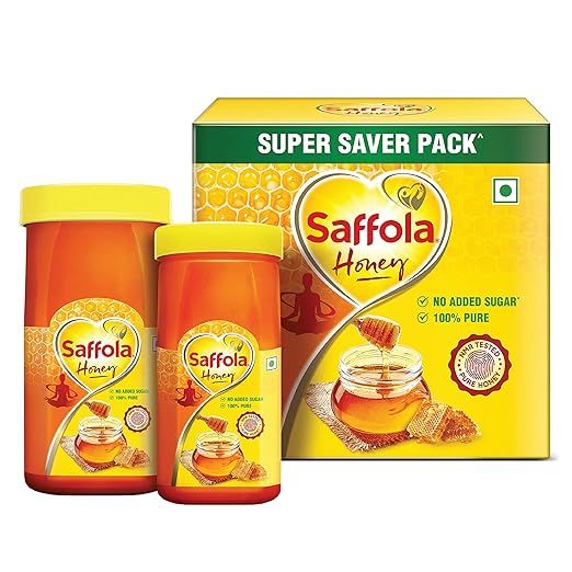 Saffola Honey-100% Pure, Super Saver Pack, 1.5 kg