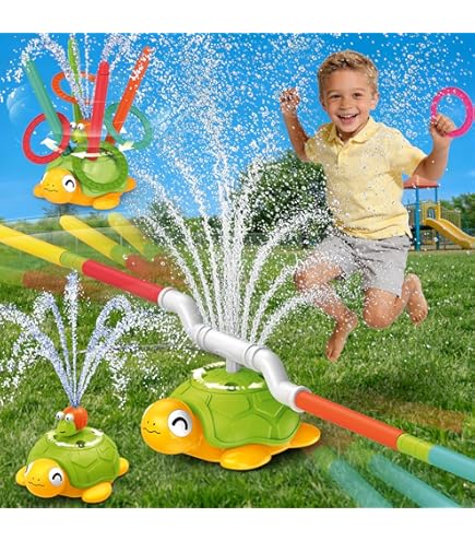 WAHU Serpiente Splash – Juego De Agua Para Jardín Con Manguera, Salta Y Refréscate, Diversión Al Aire Libre Para Niños Desde 6 Años