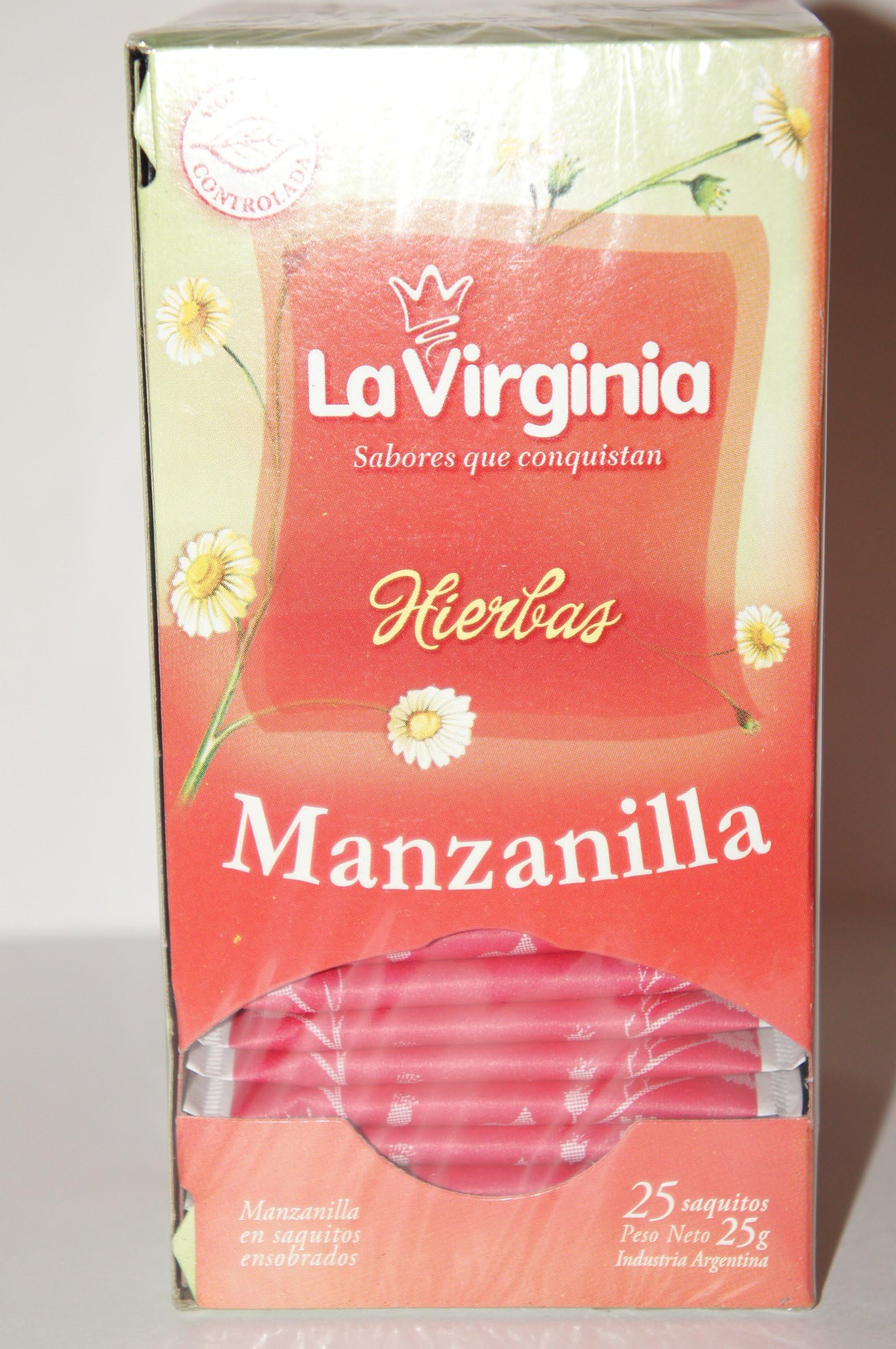 Hierbas Manzanilla De Argentina Chamomile Tea Product of Argentina Producto De Argentine