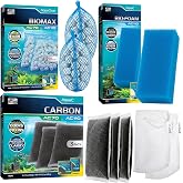 Gokul Brands AquaClear 110 HOB Maintenance &amp; Replacement Filter Media Kit, Including Gokul Brands Mesh Bags(AquaClear Activated Carbon, BioMax Media, 110 Foam Insert)
