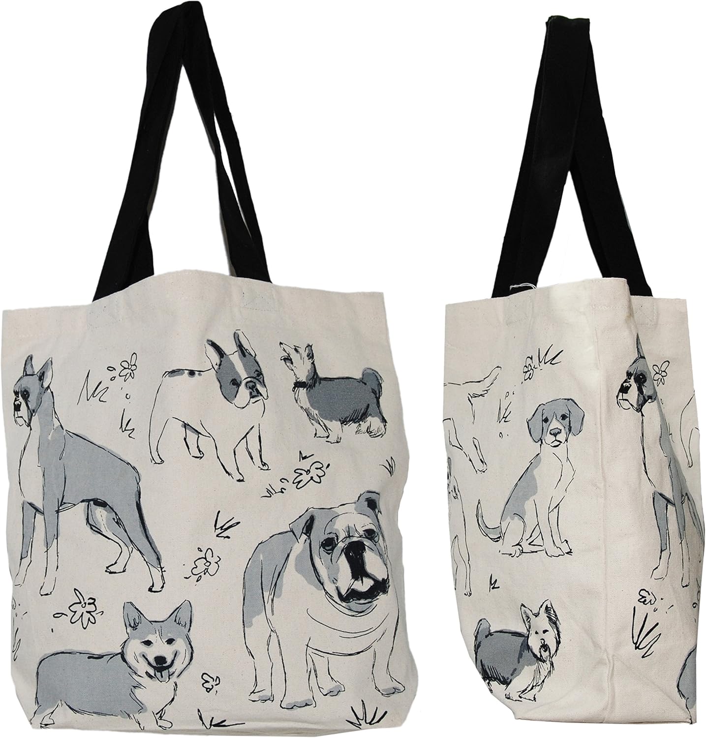 dog canvas bag
