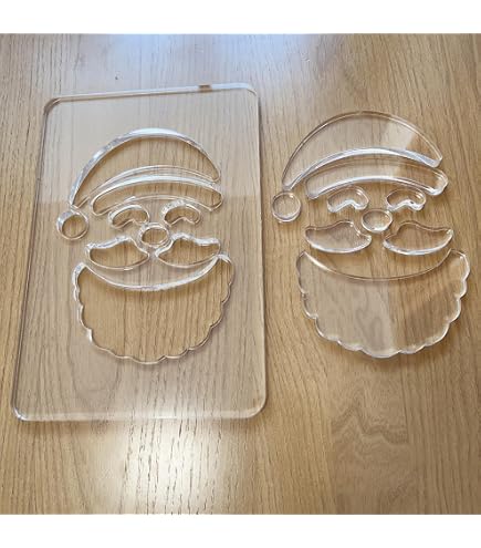 Christmas Snowman Router Templates – Acrylic Woodworking Template, 5.5" X 8", For Holiday Lanterns & Decor