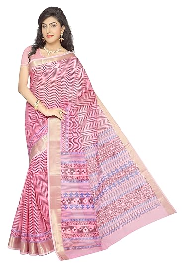 Cotton with Blouse Piece Saree