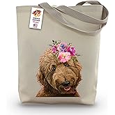 Doodle Gifts for Mom - Goldendoodle Tote Bag - Golden Doodle Tote Bag - Doodle Gifts - Doodle Gift for Goldendoodle Lovers - Handmade Totes