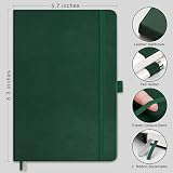 RETTACY A5 Lined Hardcover Notebook 2-Pack 376 Pages 100gsm view 2