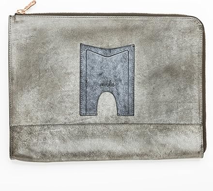 Amazon Moblis モブリス イタリアンレザー クラッチバッグ ワックスグレー Moblis モブリス シューズ バッグ