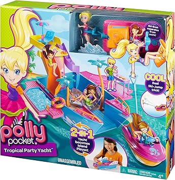 polly pocket tropical party yacht