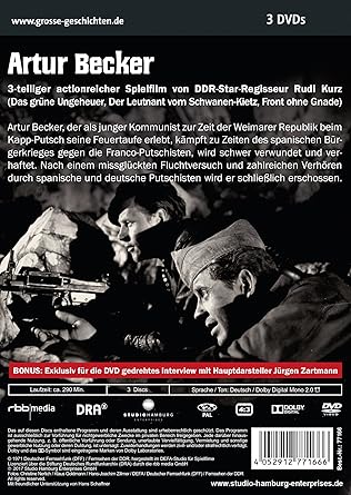 Amazon Com Artur Becker Grosse Geschichten 68 Ddr Tv Archiv Dvd 1970 Movies Tv