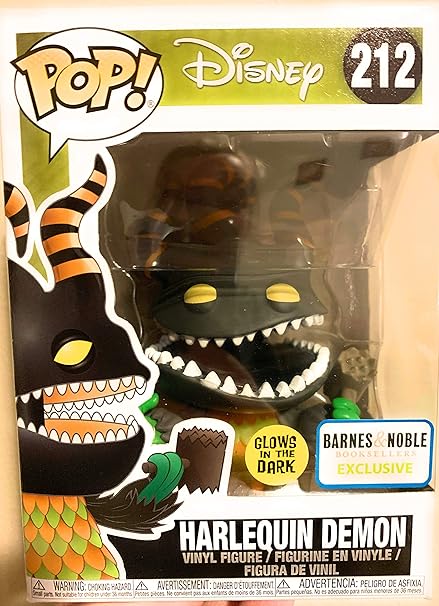 nightmare before christmas harlequin demon pop