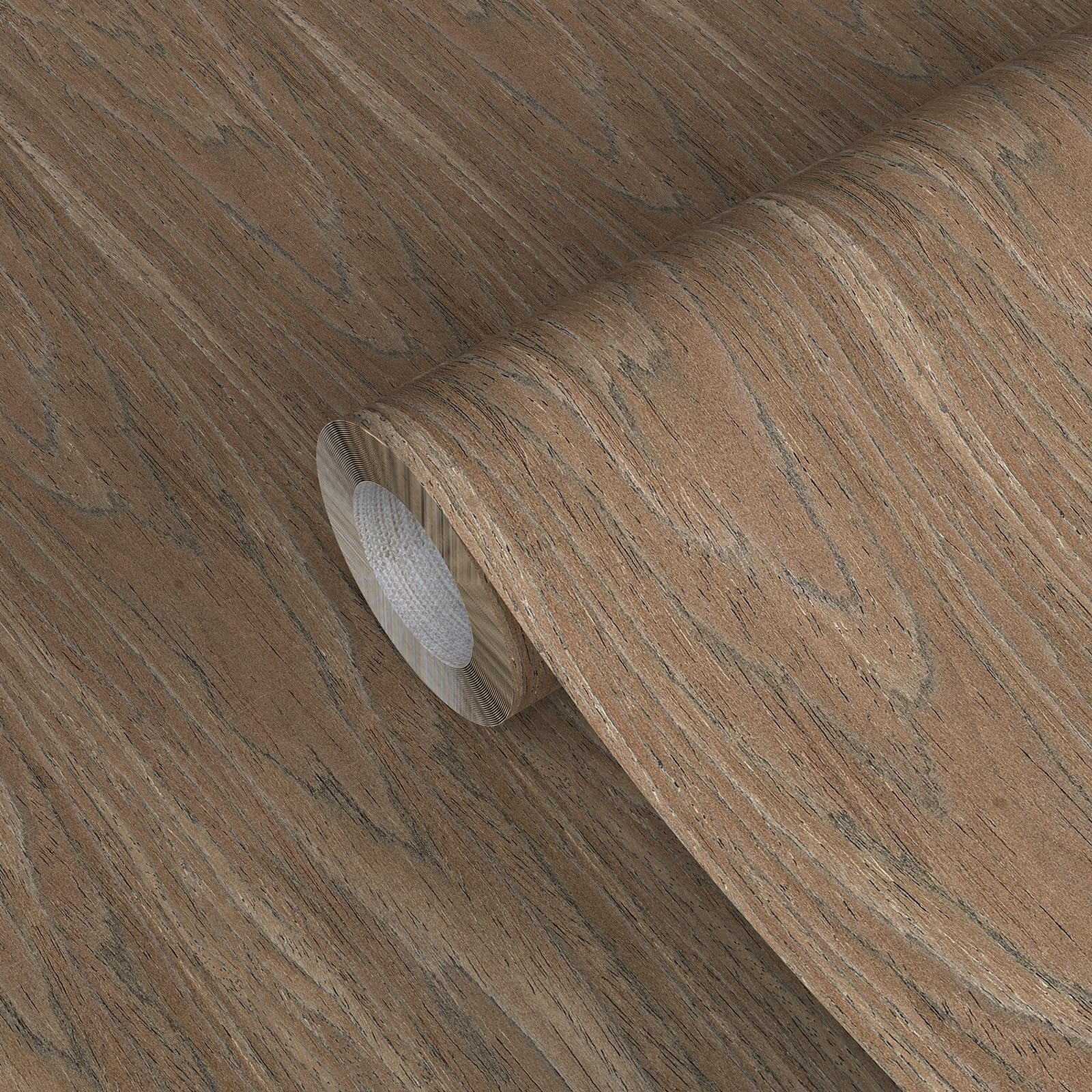 Photo 1 of GSCIT Club Walnut Wood Veneer, 12 inch x 15ft Wood Edge Banding Pre-glued Flexible, Veneer Tape Banding for Cabinet Repair Furniture Restoration