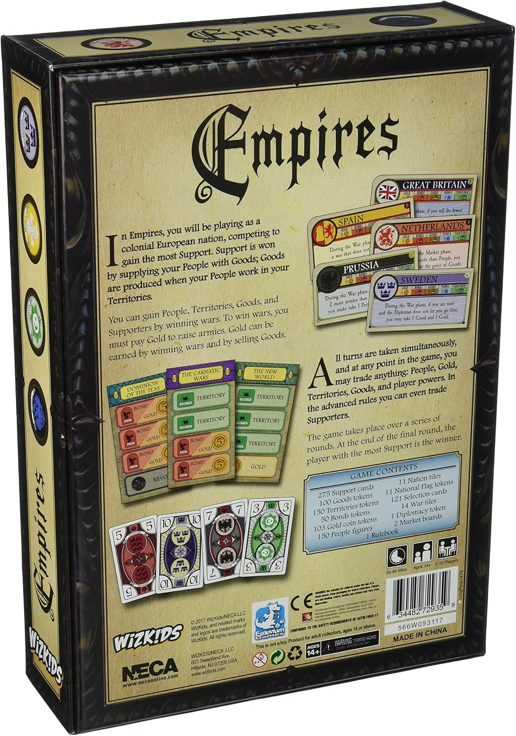 WizKids D&D Empires Card Game, Board Game, Multicolor - Image 3