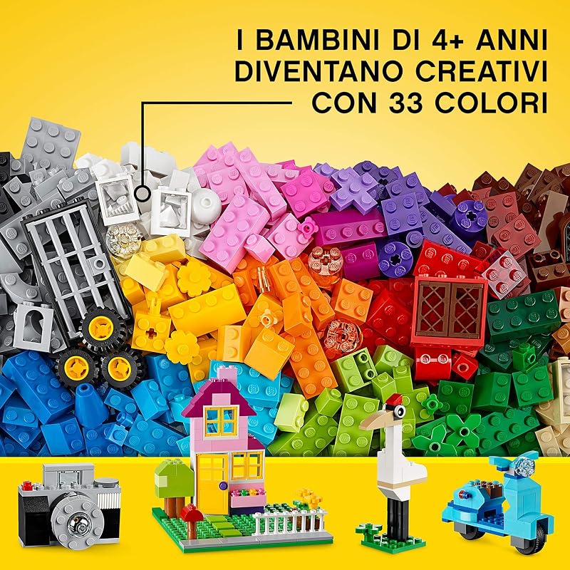 Classic Scatola Mattoncini Creativi Grande 10698