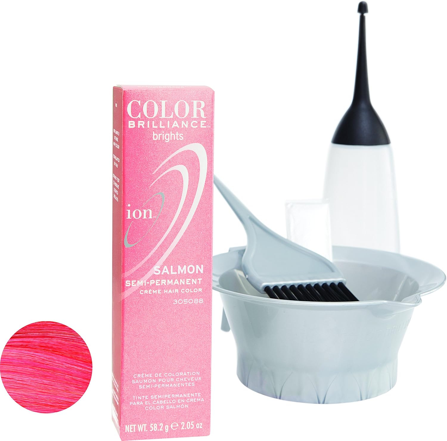 Ion Color Brilliance Brights Semi Permanent Hair Color Salmon By