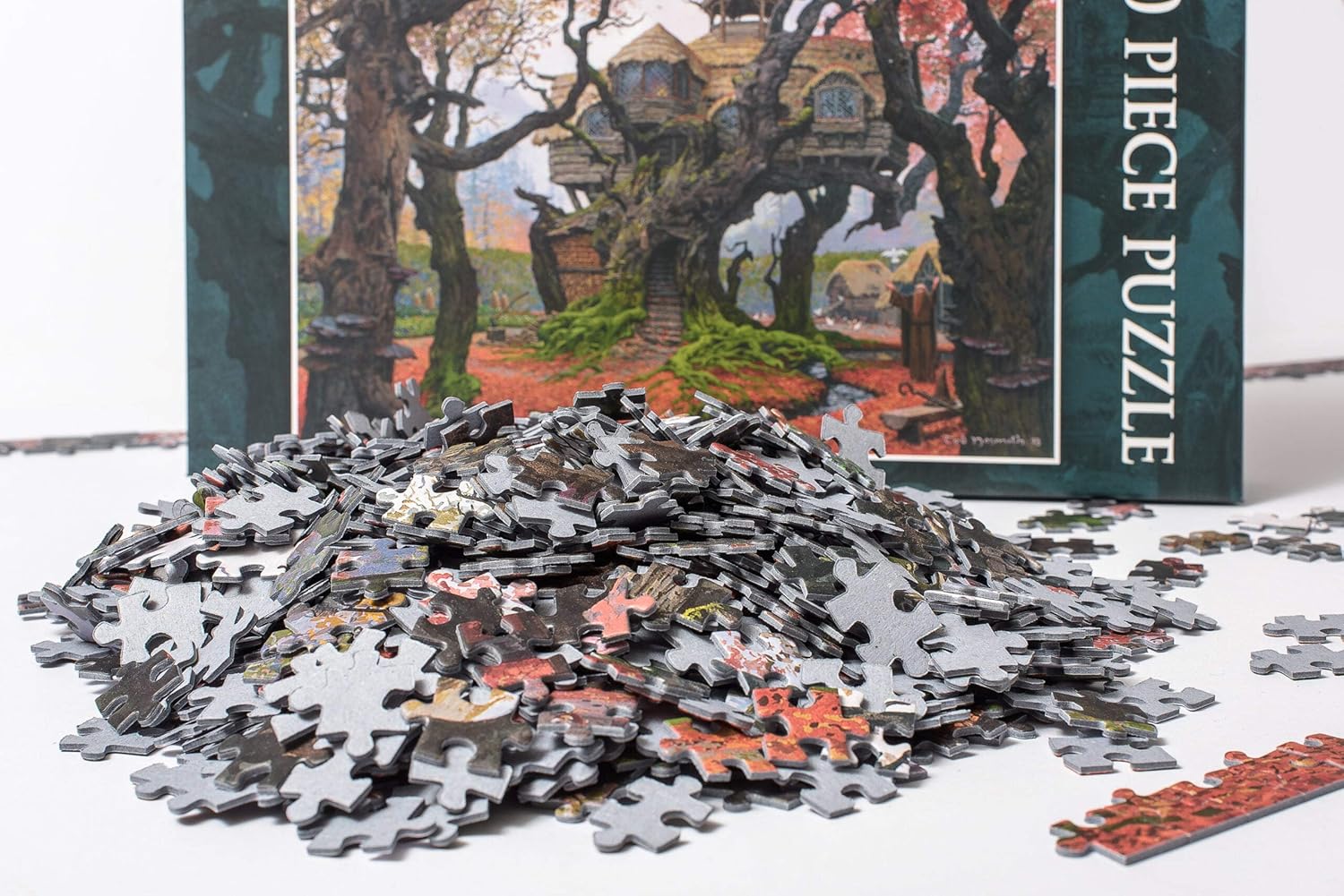 Thames & Kosmos The Lord of the Rings: Rhosgobel Jigsaw Puzzle - Image 5