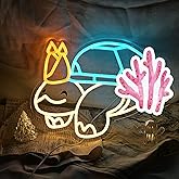 Tortoise Neon Sign, Neon Signs For Wall Decor Led Sign Neon Lights for Gaming Boys Room Man Cave Decor, Living Room, Party, Decor USB Powered with Dimmer 15.7 * 12.2IN